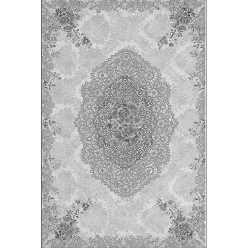 Luxurious 3D Printed Velvet Carpet, 47.2 x 70.9 inches | 100% Velvet Fabric, 100% Cotton Sole | Pile Height: 0.4 inches, Total Height: 0.5 inches | Antibacterial, Non-Slip, Machine Washable | Ideal for Living Room & Bedroom Decor