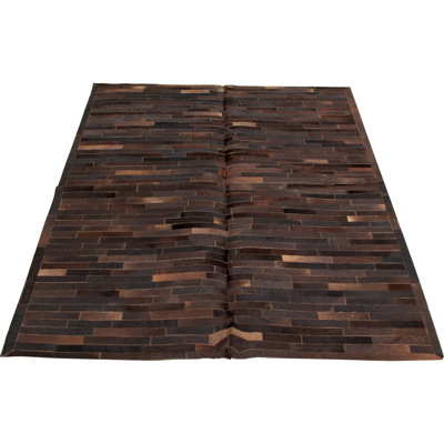 Cowhide Abstract Indoor Rug