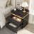 2-Drawer Nightstand With Light-1699569712