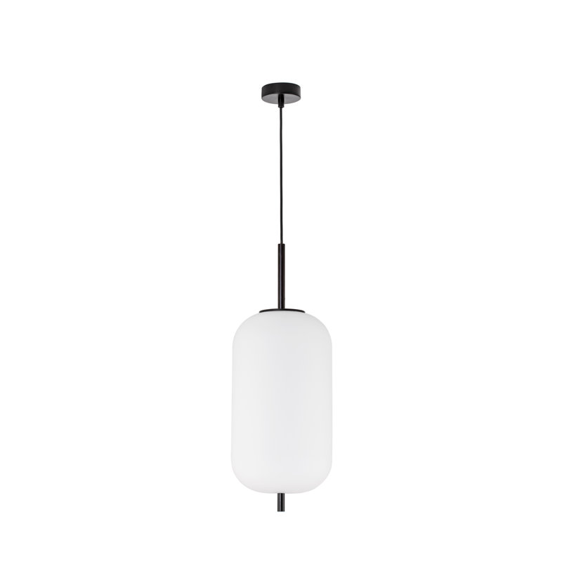 1 - Light Black Bulb Pendant
