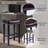 Zacary Counter Height PU Bar Stools-1307750982-1307750978