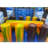 9' x 36' Inflatable Obstacle Course with Water Slide and Air Blower