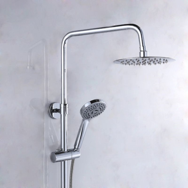 Juno Showers Fixed Shower Head 2.5 GPM GPM | Wayfair