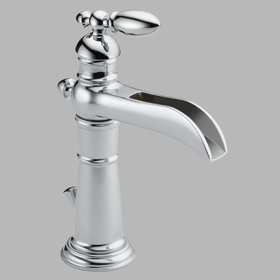 Robinet pour salle de bain à un trou avec drain Victorian