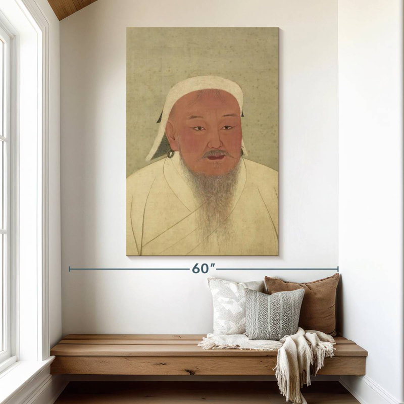 Leisha Gengis-khan, H 51 po x l 34 po