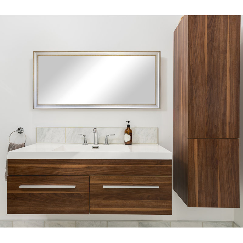 Miroir de salle de bain Navarette, H 57,5 po x l 30 po