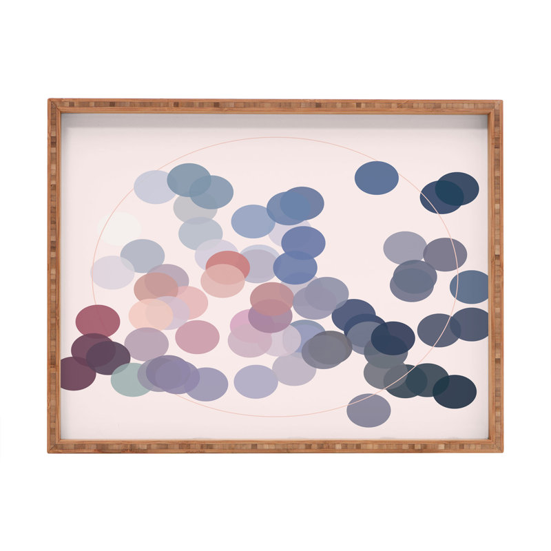 Gabi Wood Tray, 1.75" H x 14" W x 18" D