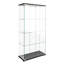 Vitrine moderne en verre avec lumières DEL