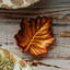 Autunno Handmade Glass Appetizer Plate
