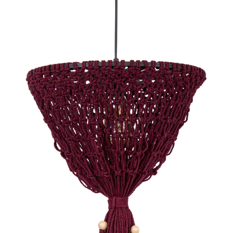 Luminaire suspendu unique à 1 lumière Bellfield