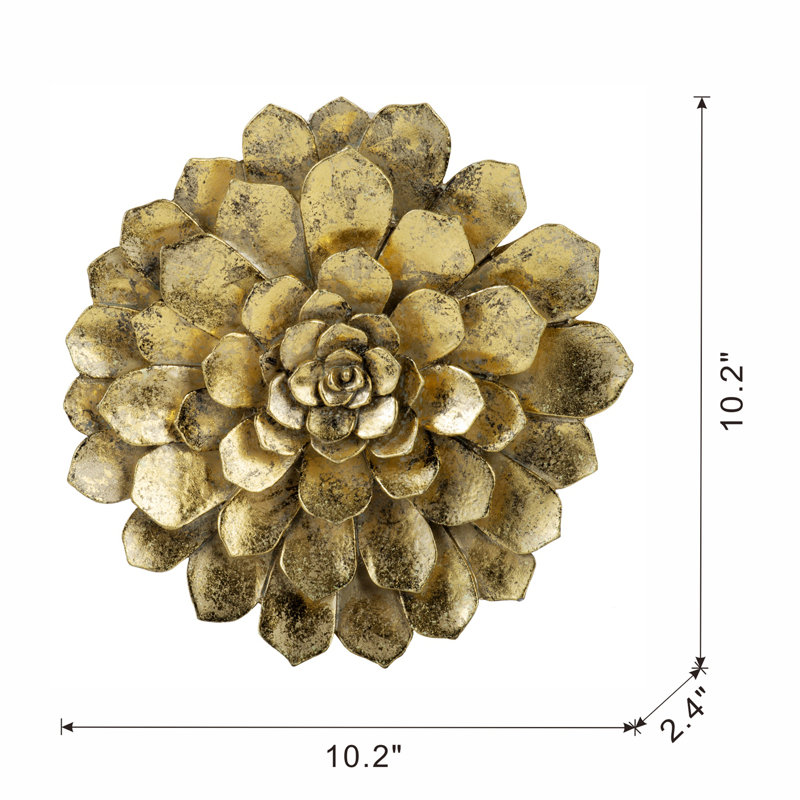 1Pc Succulent Wall Plaque
