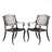 2-Piece Set Patio Chair Mesh Cayman I