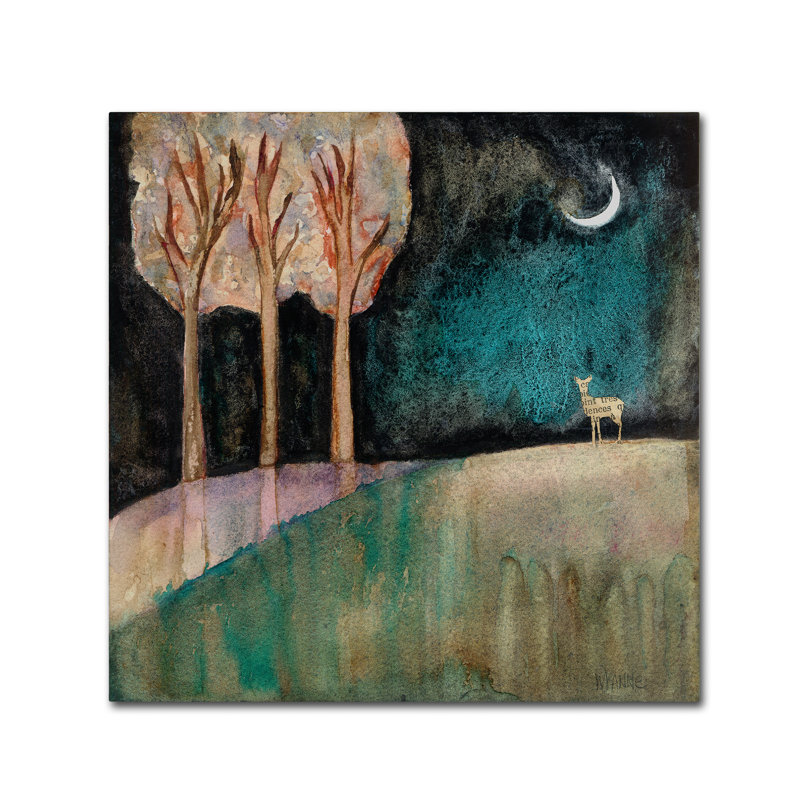 Berkley «Quiet», reproduction sur toile tendue, H 14 po x l 14 po x P 2 po