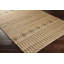 Tapis brun clair en laine tissé à plat à la main Colin-274620271