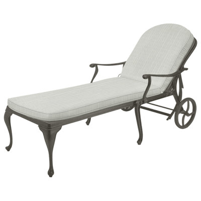 Provance 78.38" Long Reclining Single Chaise with Cushions