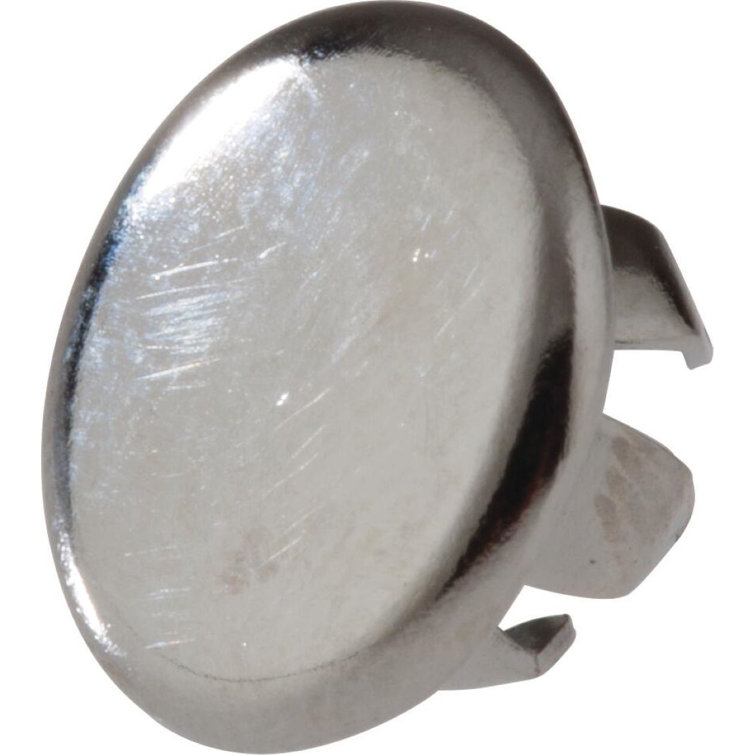 Button Plug for Bathroom Faucet Escutcheons