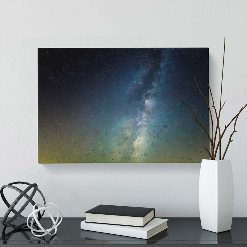 Starry Dream In Abstract - Wrapped Canvas, 35cm H x 50cm W x 3cm D