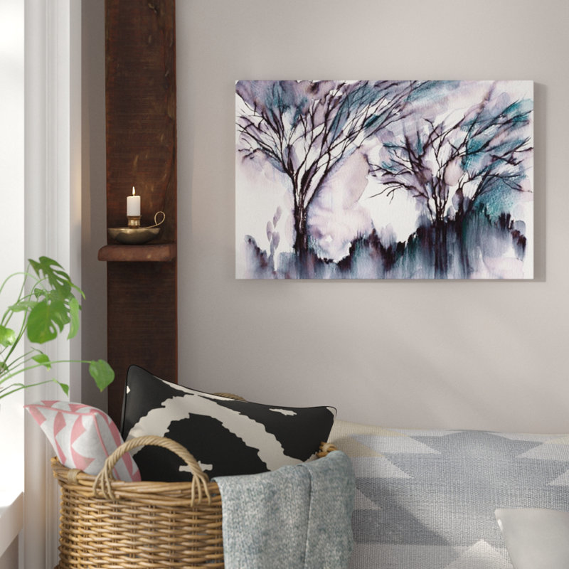 « matinée light », reproduction de photo, H 26 po x l 40 po x P 1,5 po, Toile