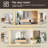 Trielle Rectangular Aluminum Framed Modern Bathroom Wall Mirror-149312853-149312852
