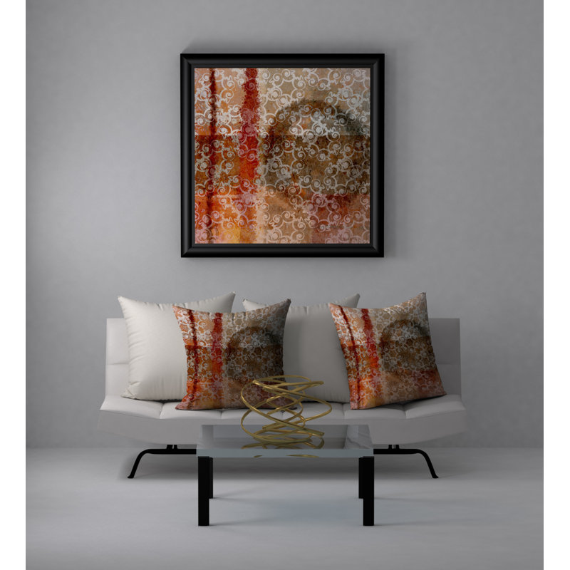 Housse de coussin carrée/insert, 24 po x 24 po