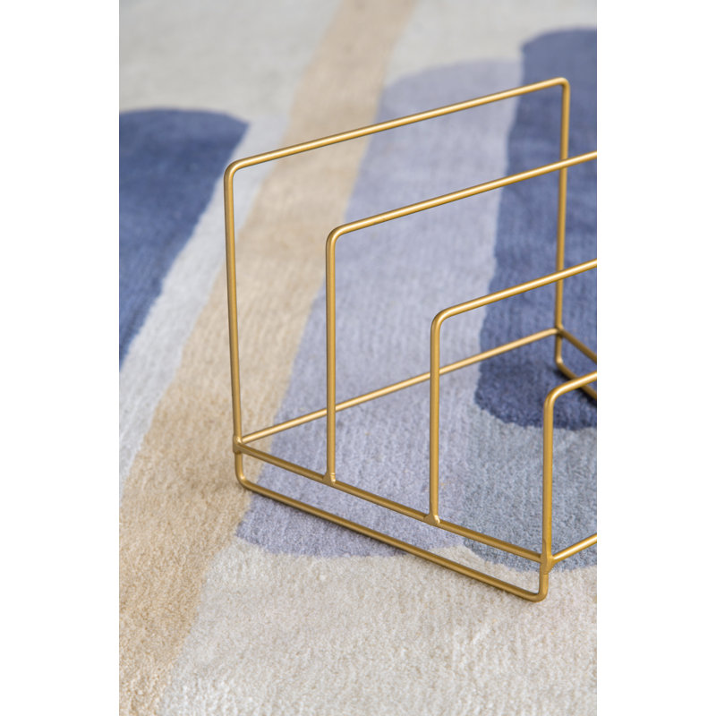 Metal Free Standing Magazine Rack