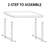 Computer Desk 63 Inch Large Office Desk Writing Study Table For Home Office Desk Workstation Wide Metal Sturdy Frame Thicker Steel Legs, Black