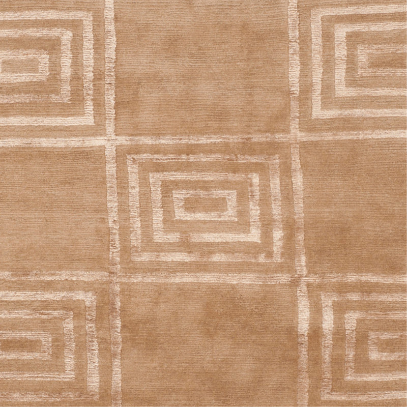 Ralph Lauren Alistair Tiles Wool, Viscose Geometric Rug, Rectangle 9' x 12'