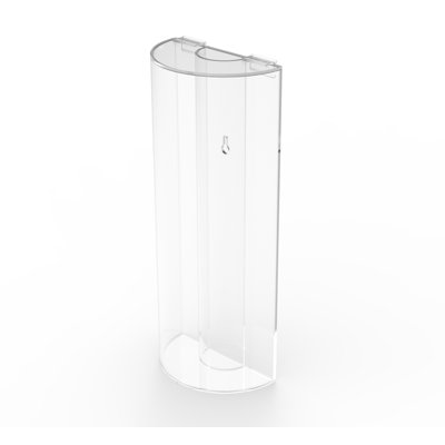 Clear Plexiglass Acrylic Lucite Transparent Display Container - Ideal for Rice, Grains, Cereal