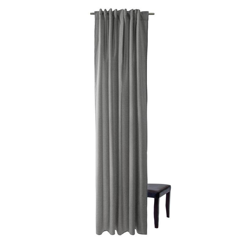Sylvester Room Darkening Curtain, Taupe