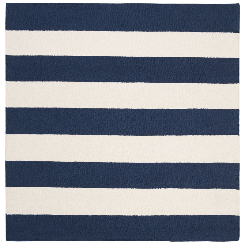 Fairchild Hand Tufted Wool Rug, Square 5'