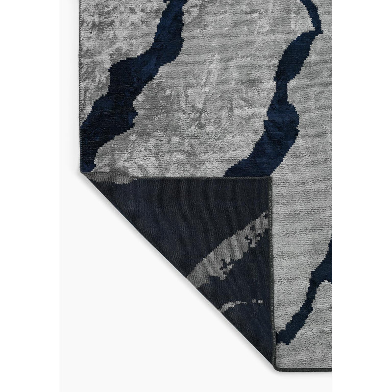 Modern Abstract Animal Print Area Rug, Rectangle 6'7" x 8'3"