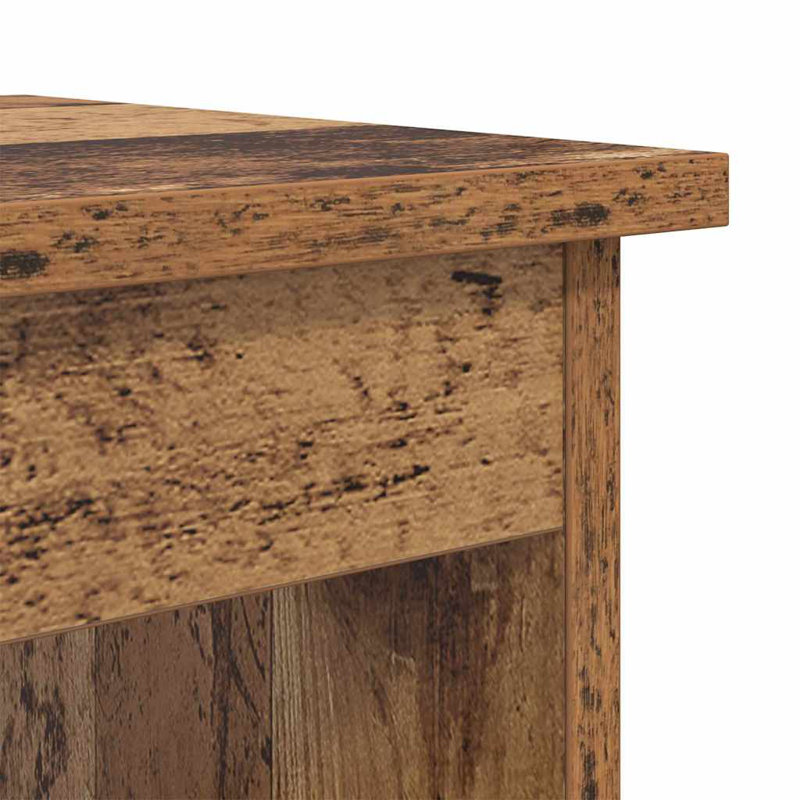 Coffee Table with Storage, Old Wood