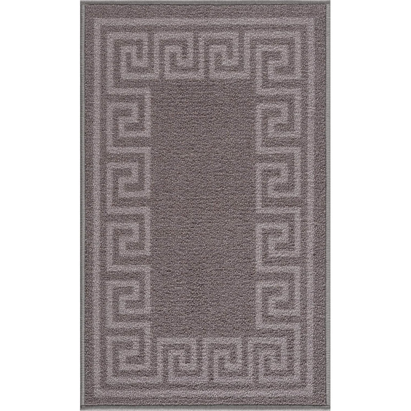 Tapis d'escalier Tyron, Black;Silver