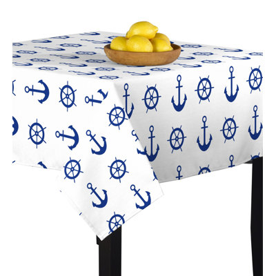 Cora Geometric Square Tablecloth