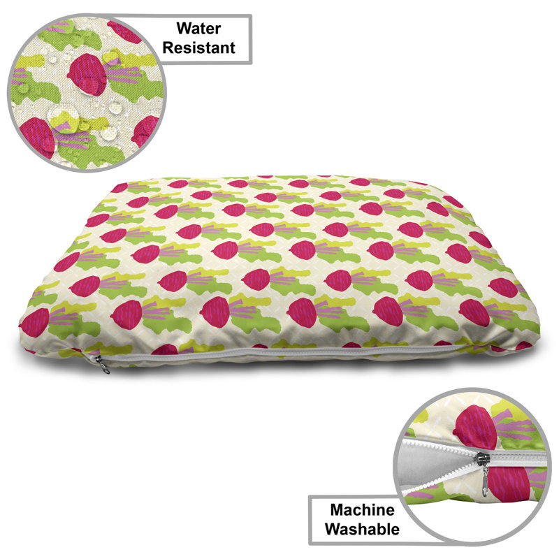 Multicolore, lit pour animal de compagnie Ambesonne
