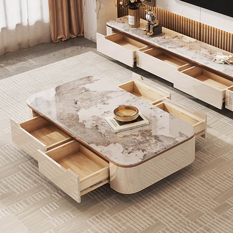 Table basse Luxury, H 16,5 po x L 51,2 po x l 27,6 po