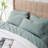 Southshore Fine Linens Vilano Springs Extra Deep Pocket 6-Piece Sheet Set, Ultra Soft Double-Brushed 110 GSM Microfiber Bedding, 21-Inch Deep Pocket, 4 Pillowcases, Queen, White-86340211-86340213