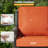 Cracraft 9-Piece All-Weather Wicker Patio Furniture Set With Swivel Rocker Chairs, Deep Seating Sofa & Ottomans For Backyard, Patio & Poolside-1532214728-1532214743