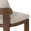 Chaise de salle à manger sans accoudoirs Aarav