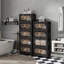 Armoire de rangement latérale large et pliante