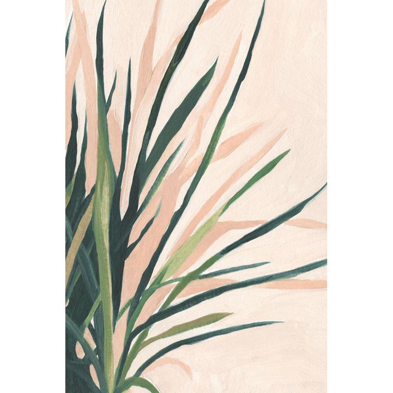 Frond Impression II by Emma Scarvey - Wrapped Canvas Painting, 46cm H x 30cm W