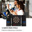 Klarfit Electronic Dartboard and Cabinet Set