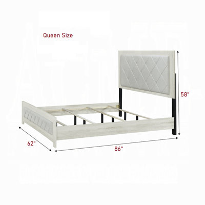 Lit de style contemporain