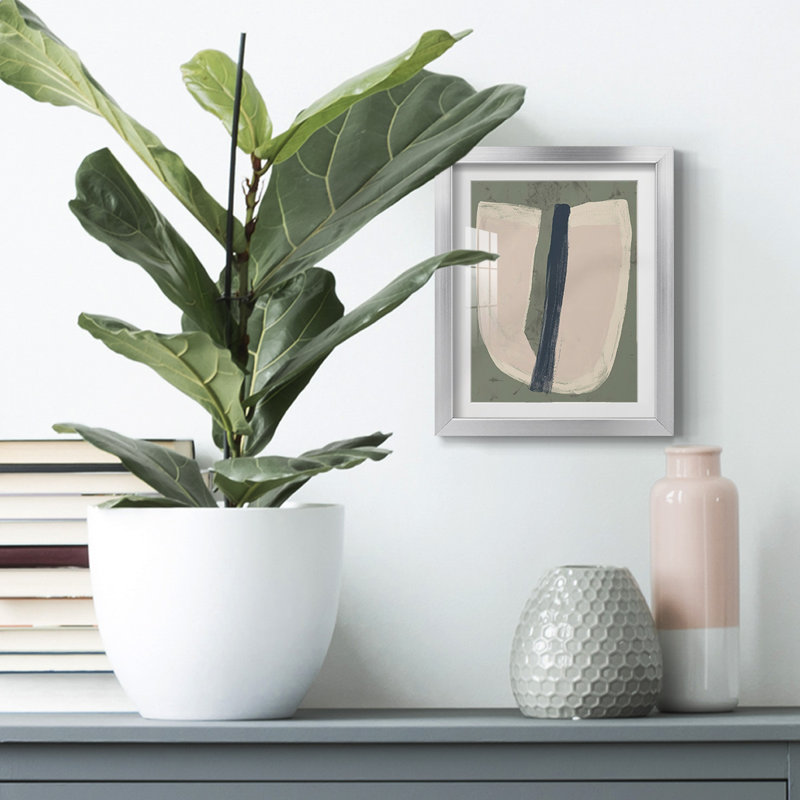 Paper Slice III -Framed Print