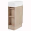 Meuble-lavabo simple 18,6 po avec comptoir en céramique Janesse-901587978