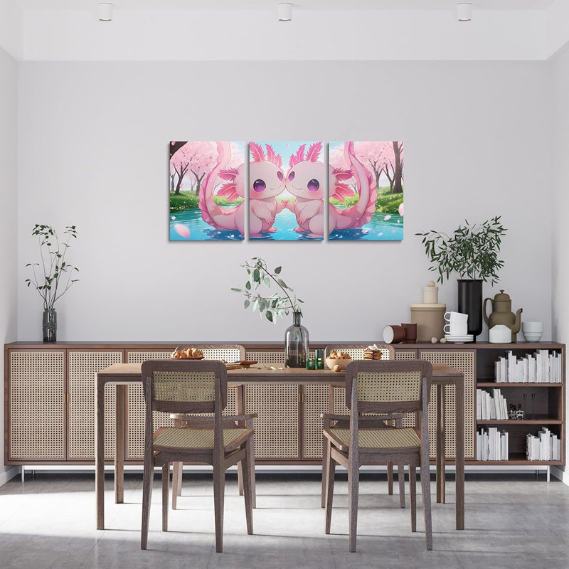 3 Piece Wrapped Canvas Wall Art