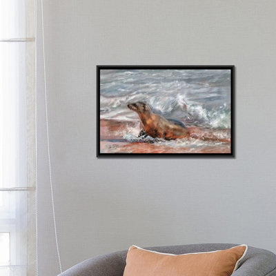 « sea lion », impression sur toile