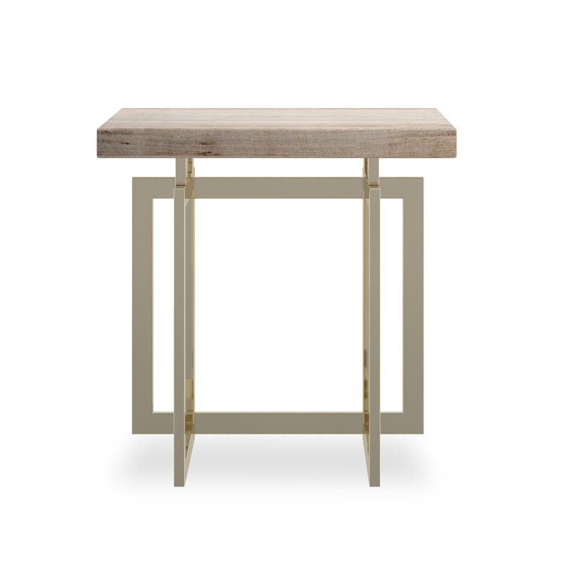 Wish You Were Here Stone End Table