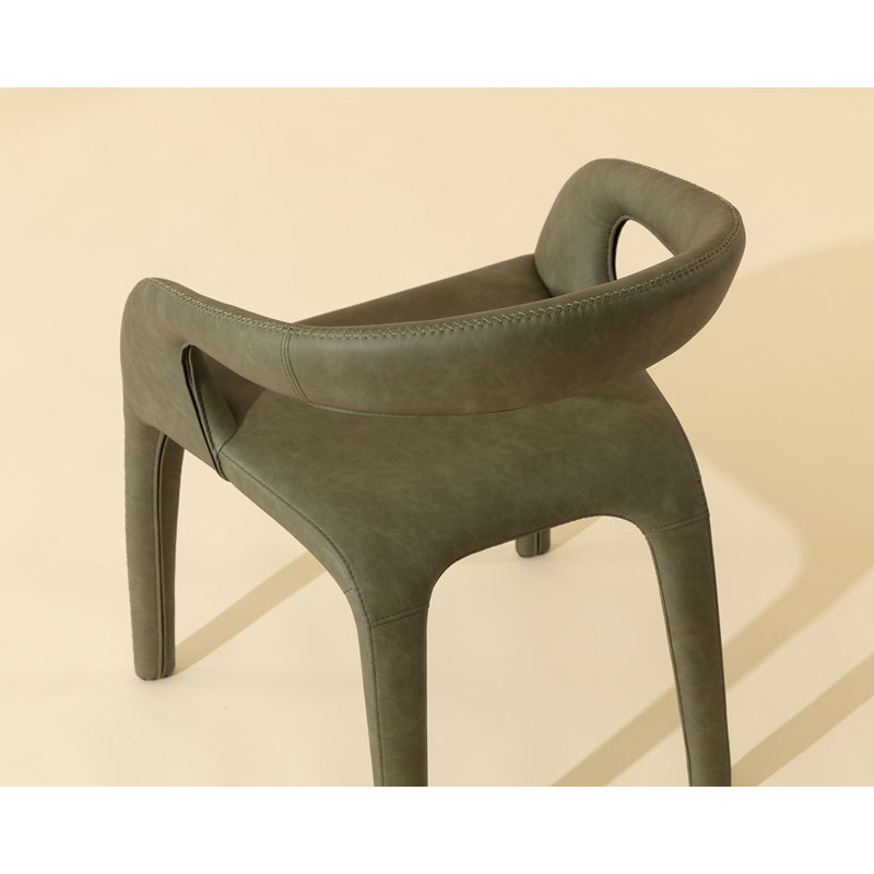 Atika Upholstered Arm Chair, Ivanhoe Pine