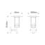 Runkle Polished Stainless Steel 33.5cm H Outdoor Wall Lantern-11183620